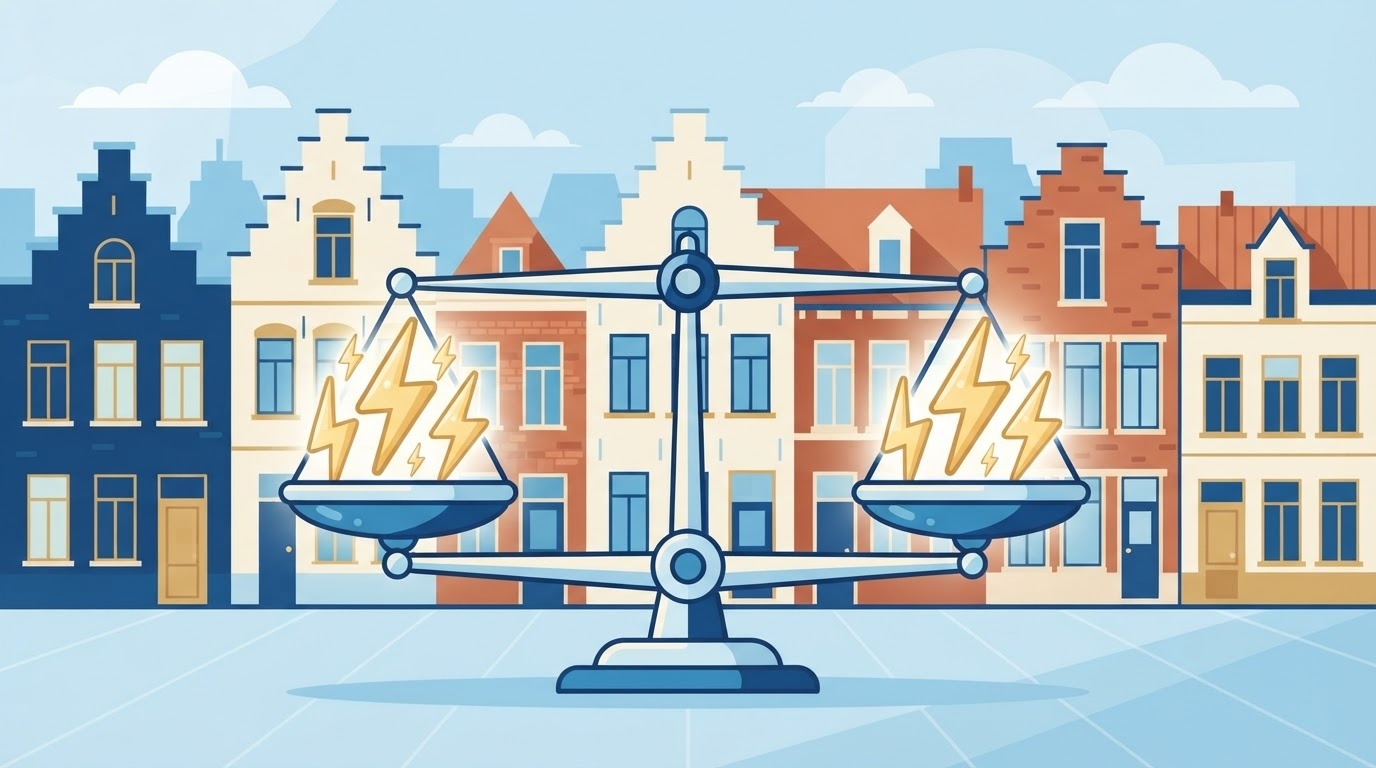 Comparaison fournisseurs électricité Belgique 2026
